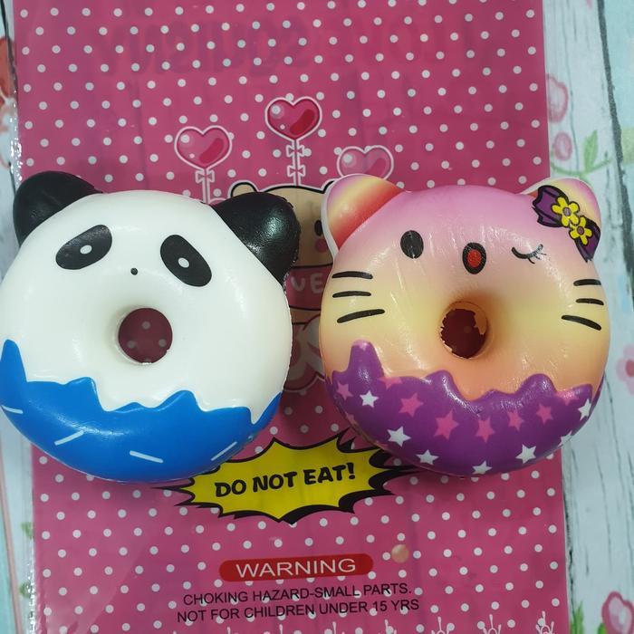 Sale- Squishy Murah Replika Animals Donut Punimaru