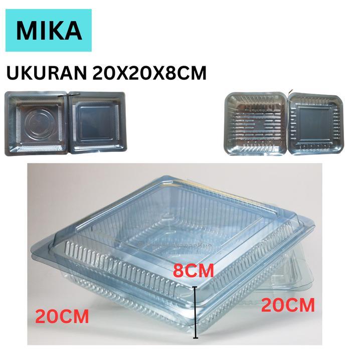 MIKA PLASTIK BESAR, MIKA KUE, TEMPAT KUE PLASTIK