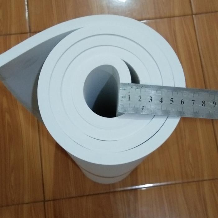 Busa ati putih tebal 1cm ukuran 120x30cm