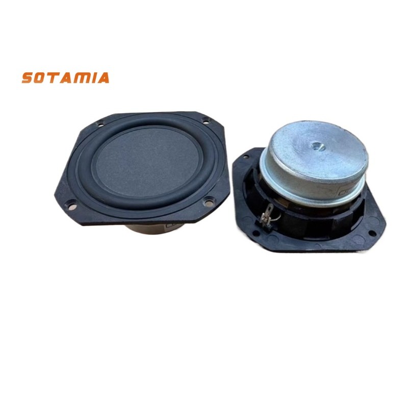 S0TAMI4 2PCS 3 Inch Full Range Speaker 40 Core Large Voice Coil Flat Honeycomb Diaphragm Huge
