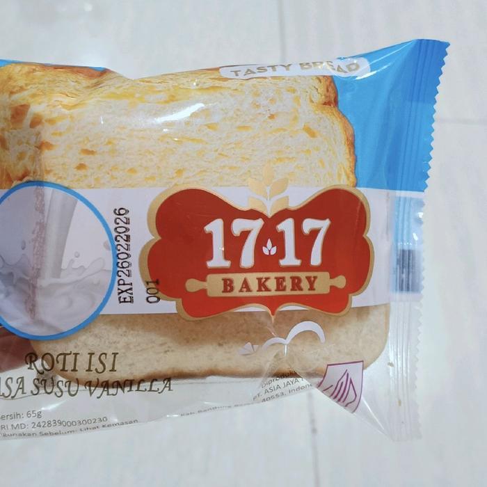 Roti Panggang 17.17 Bakery Varian Rasa(65G) Terlaris