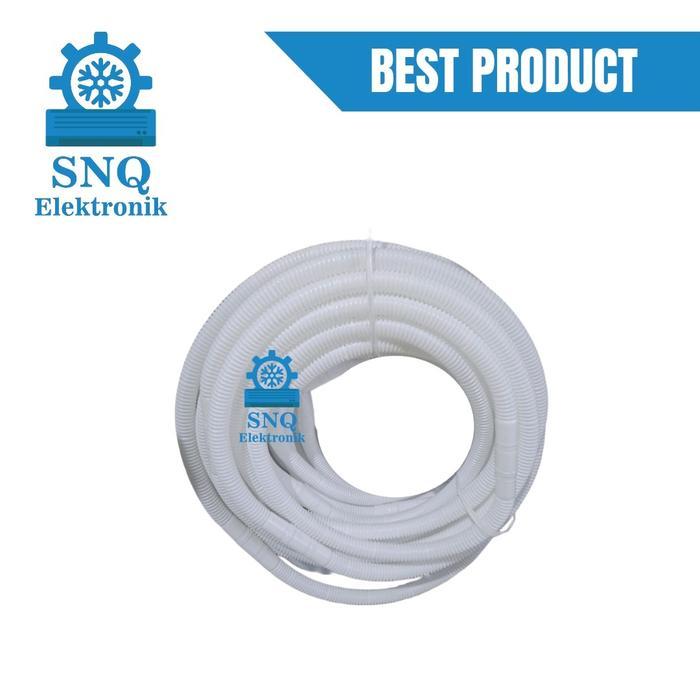"New" Selang pembuangan air ac 1/2 PK untuk semua merk ac - Selang drain ac 1/2 PK - Selang spiral