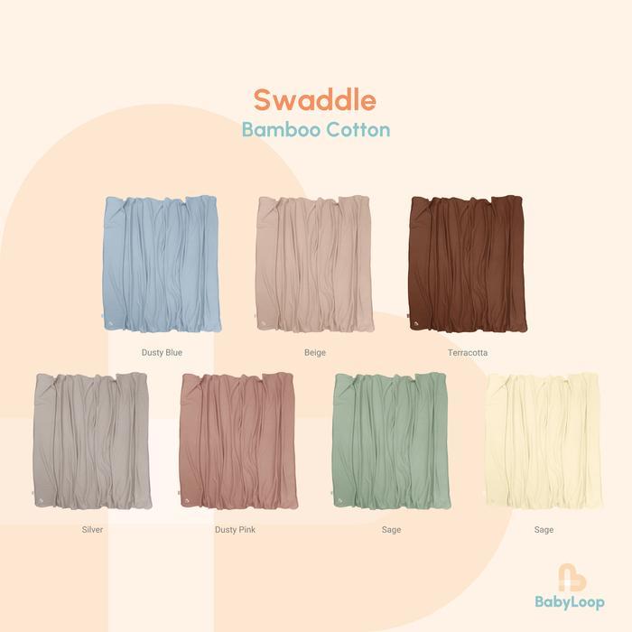 Hot Sale Kain Bedong Bayi - Baby Swaddle Bamboo Cotton - Baby Loop
