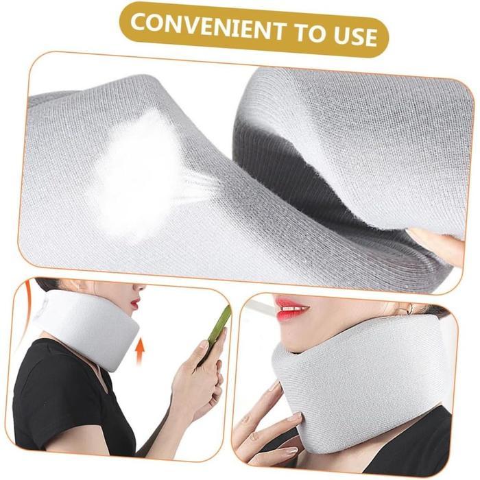 Penyangga Leher Korset Terapi Medis 44cm Fiksasi Servikal Ergonomic Deklarasi Neck Cervical Collar