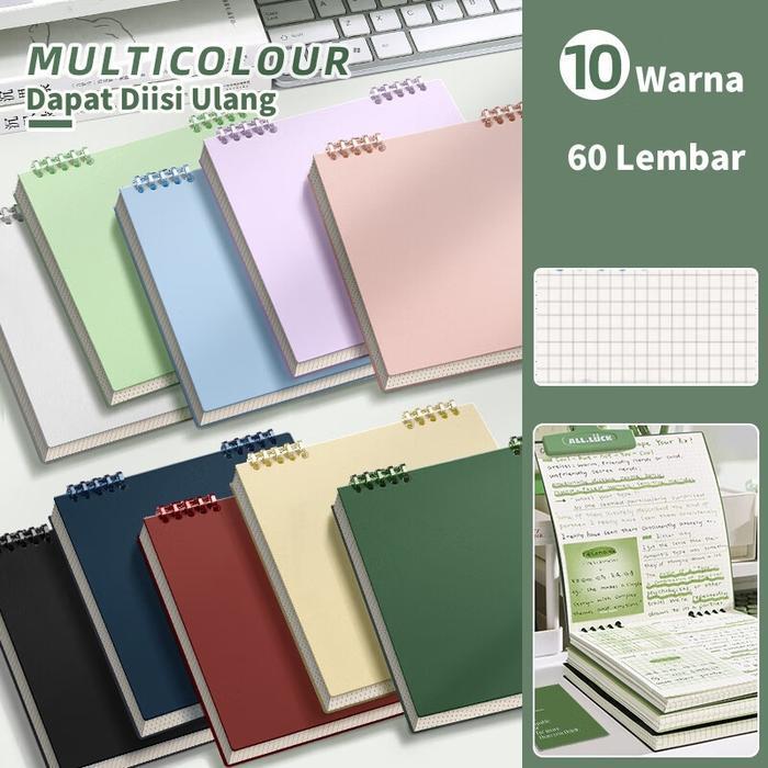 Binder 360 Derajat Notebook B5 Binder Notebook B5 Buku Tulis Sekolah Lucu Buku Notebook Aesthetic *