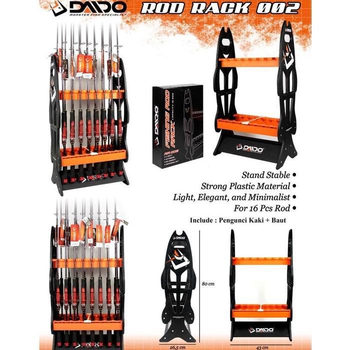 Daido Rod Rack - Rak Joran - Tempat Joran Pancing Daido
