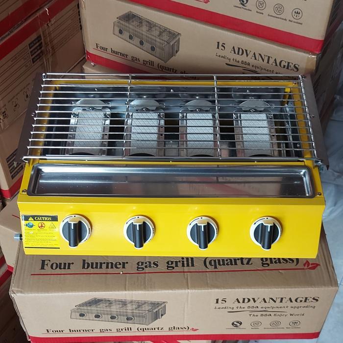 Roaster / Bakaran Sosis / Panggangan 4 Tungku