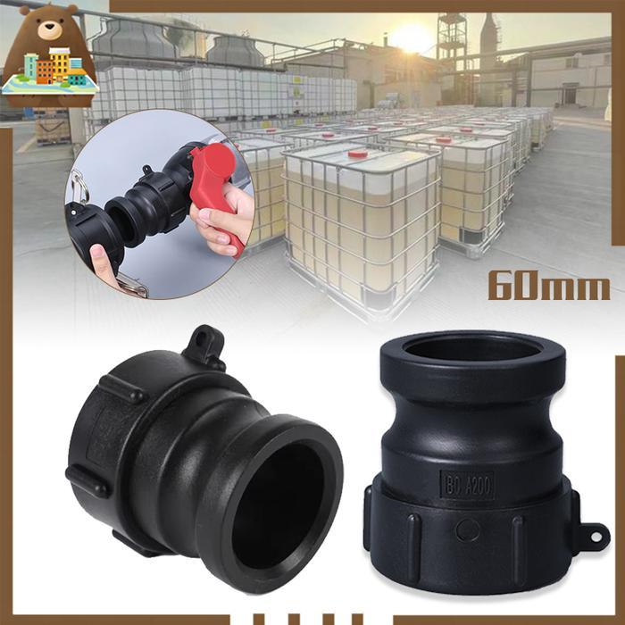 ADAPTER TANK IBC KONEKTOR KRAN IBC DARI DRAT KASAR KE CAMLOCK 2" SPESIAL