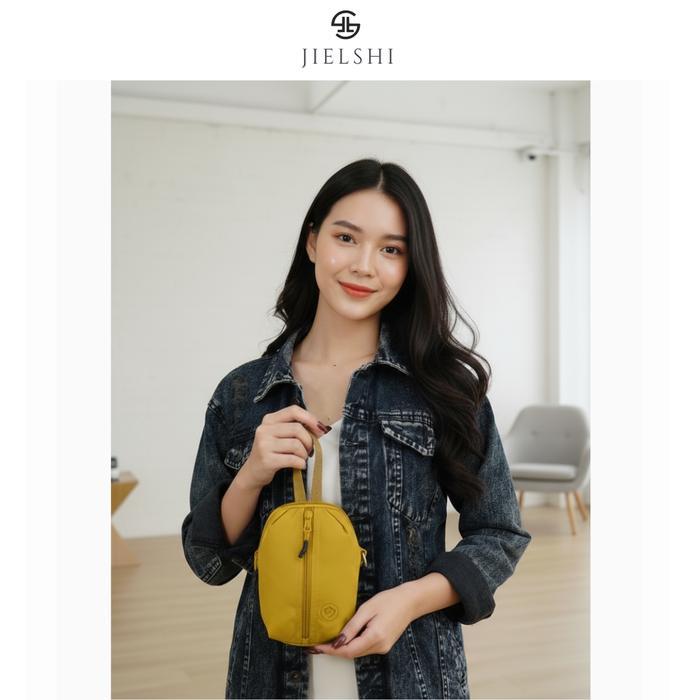 Sale Jielshi Sonia 9748# - Tas Selempang Hp Slingbag Mini Wanita Pria Terbaru Parasut Anti Air Bisa
