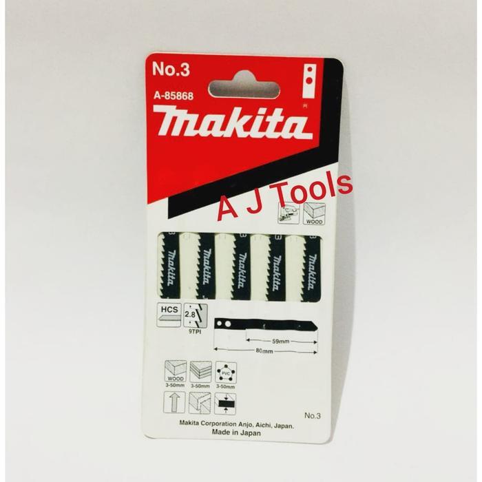 Terlaris Original!! Makita Mata Jigsaw Gergaji Kayu Hcs No 3 (A-85868)