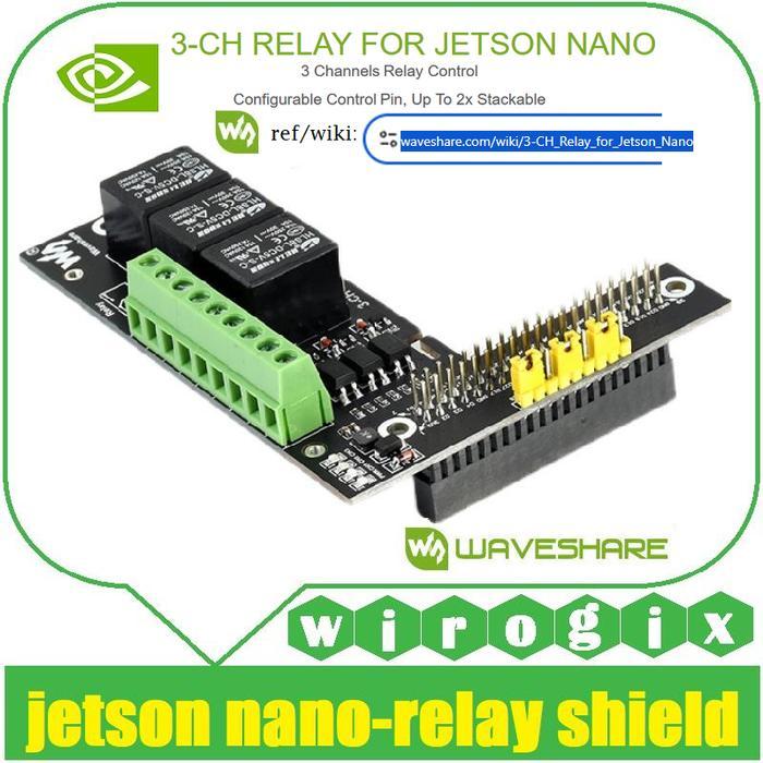 JETSON NANO - RELAY SHIELD PREMIUM