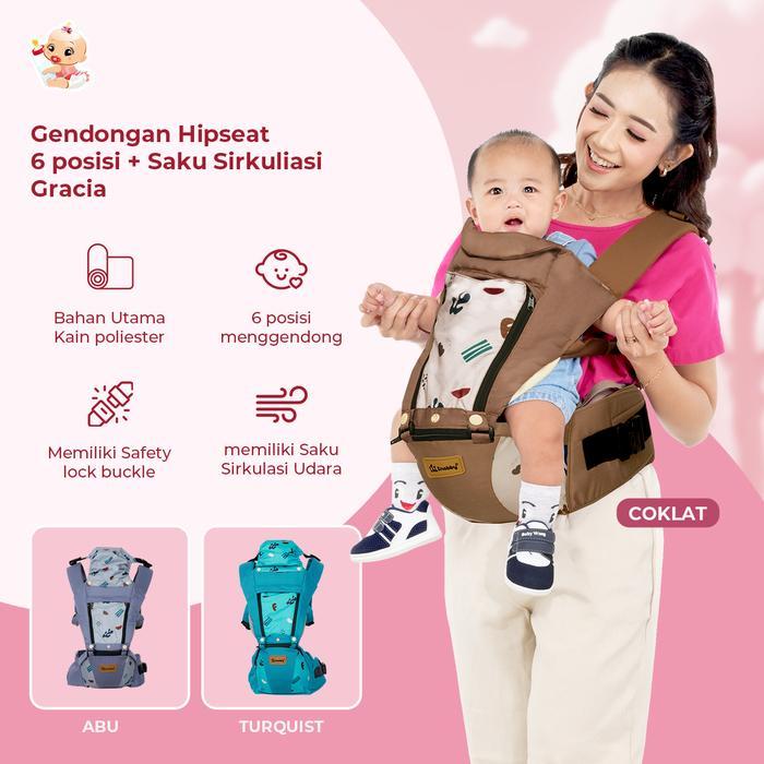 Snobby Gendongan Hipseat / Gendongan Depan Gracia Series SBG5751
