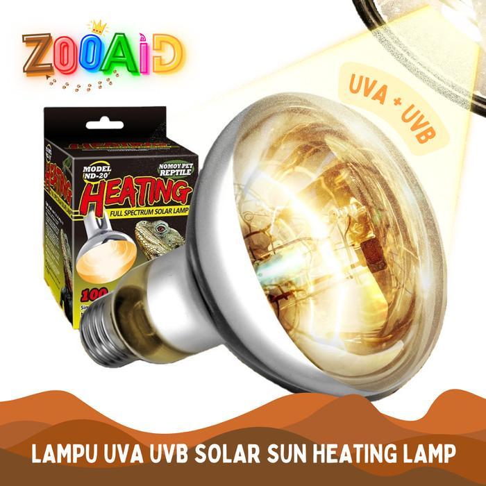 SOLAR LAMP LAMPU UVA UVB MATAHARI PENGHANGAT REPTIL REPTILE KURA TORTO