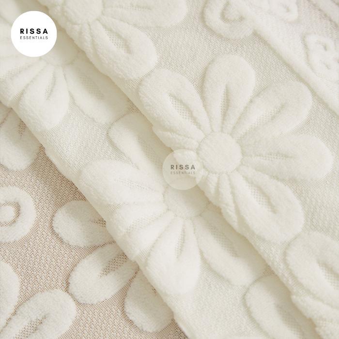 [Rissa] Alas Meja Vintage Lace Taplak Meja Dekorasi Modern Napkin Kain Piknik Serbet Taplak Meja