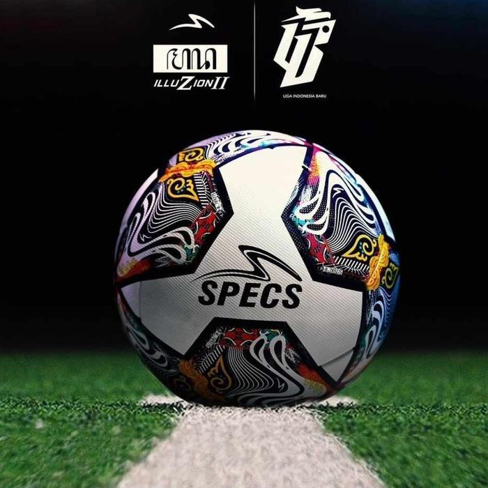 Bola Sepak Specs Illuzion Ii Mada Fb Match Ball Fifa Approved Ready