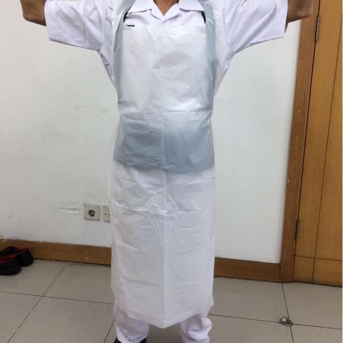 Ready / Apron Plastik / Celemek Plastik / Apron Medis Terlaris
