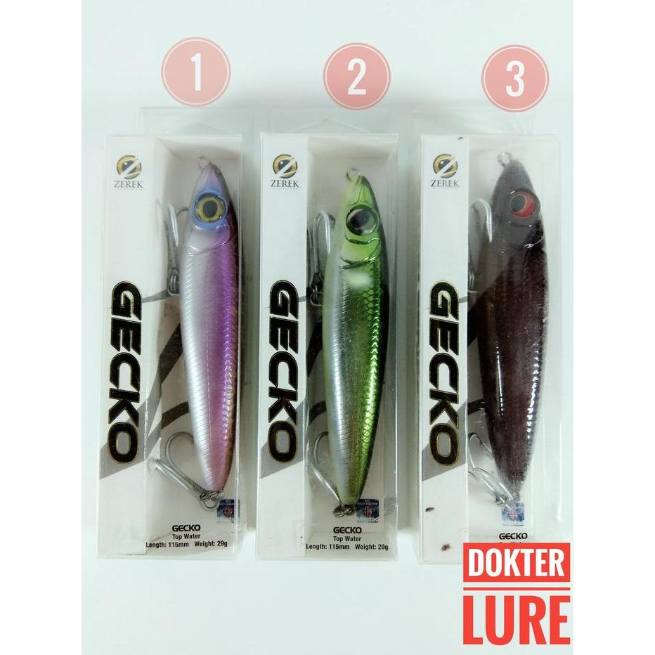 Ready Lure Zerek Gecko 29Gr 115Mm Pencil Wtd Floating