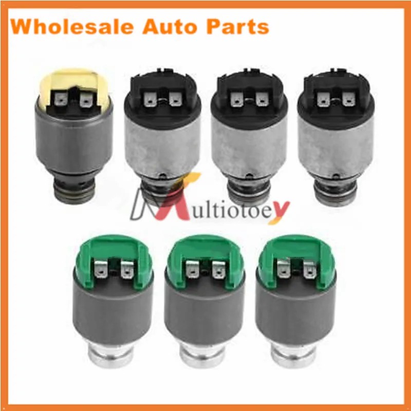7PCS Transmission Solenoid Kit 5HP19 ZF5HP19 ZF5HP19HL ZF5HP19FL ZF5HP19FLA for Prosche 911 Cayman