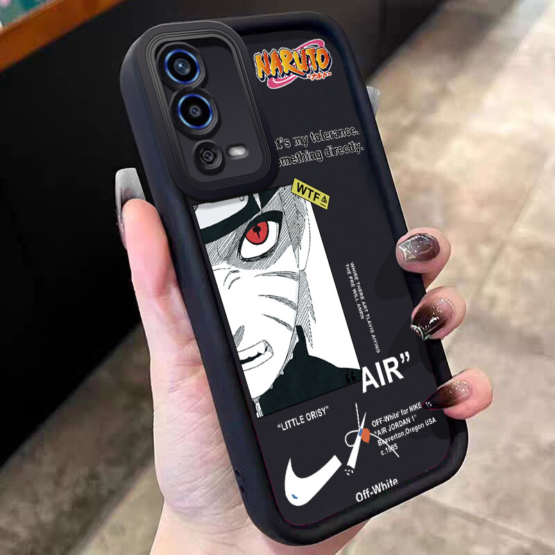 Casing Hp untuk OPPO A55 Case Pria ninja anime Kasing silikon Cesing Softcase Anti Cepat Kesing