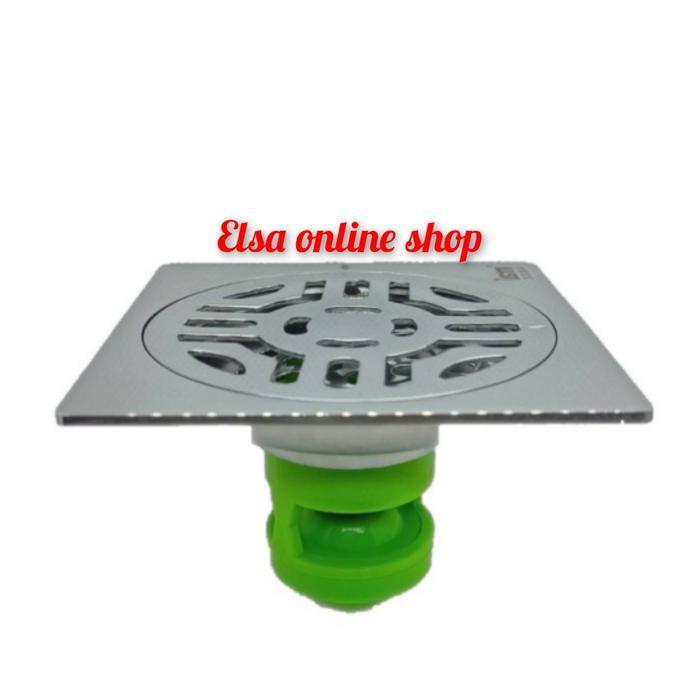 Floor Drain Kamar Mandi Stainless Anti Bau