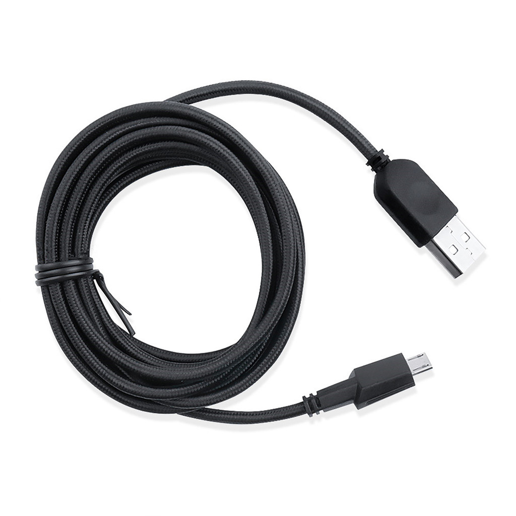 1Pc Mouse Cable Replacement PVC Nylon Charging Cable Micro-USB Data Cord Line For Alienware AW610M