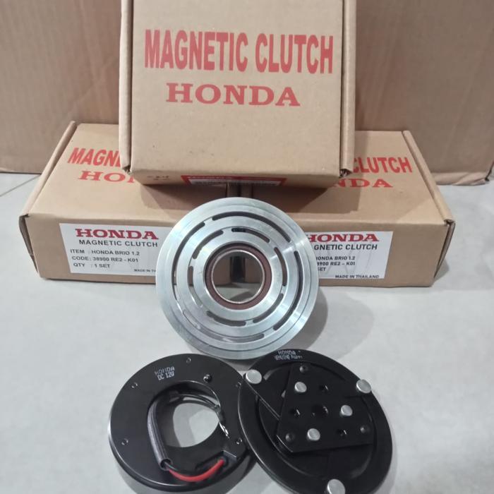 Puli Puley Kompresor Ac Brio Satya Magnet Clutch Honda Brio Satya 1.2 Berkualitas