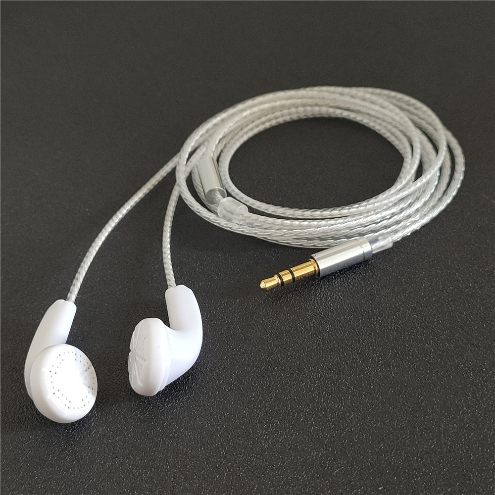 QIGOM 300 Diy White lotus S300 In Ear Earphone 300ohm High Impedance 300 Ohm Earbud Earplugs HIFI