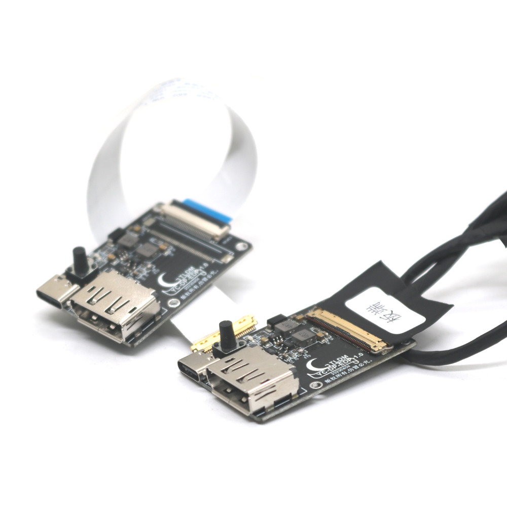 30P 40P DP TO EDP DRIVER BOARD EDP SIGNAL ADAPTER BOARD EDP CABLE 4K 8K FOR 30PIN 40PIN 2LAN 4LAN