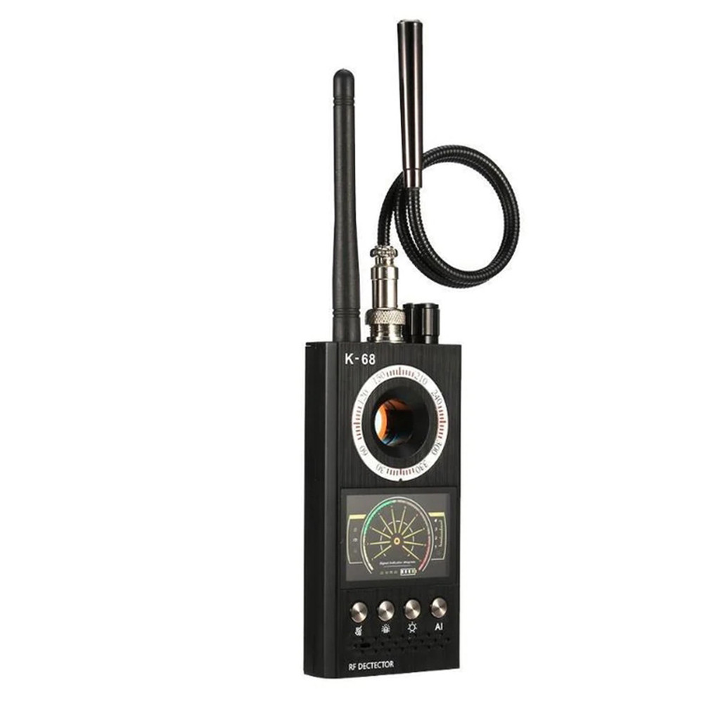 New K68 Multifunction Detector Mini Audio Spy Camera GSM Finder GPS Signal Lens RF Locator Tracker