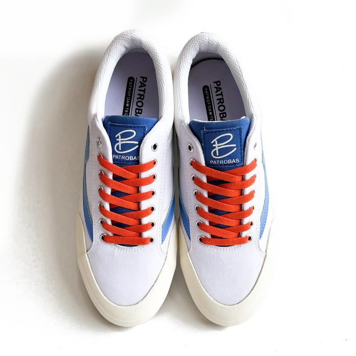 Patrobas Cloud White Blue Sneakers #Gratisongkir