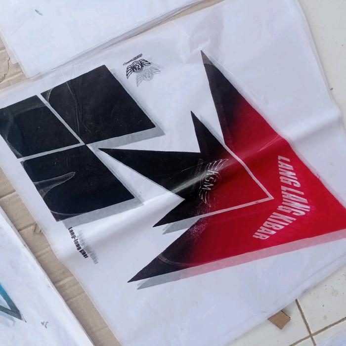kertas layangan gradasi, dapat 500 pcs
