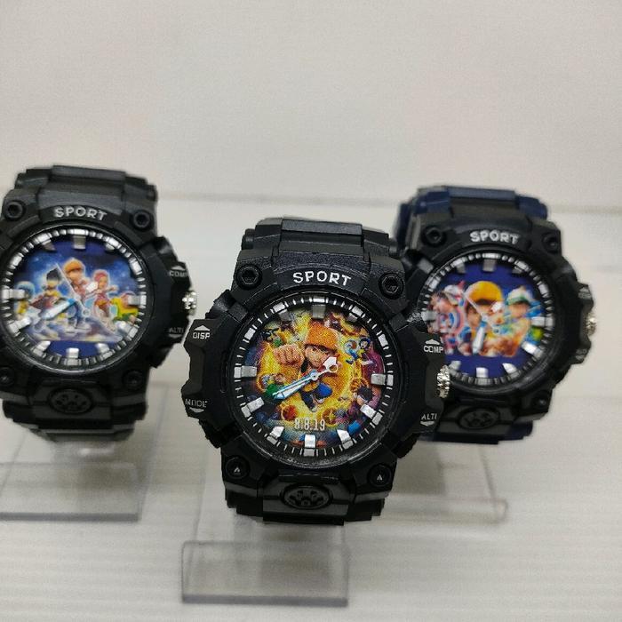 TERMURAH Jam tangan karakter Boboiboy galaxy READY STOCK