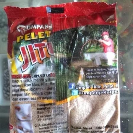 Umpan Pancing Pelet Jitu Merah - Umpan Pelet Ikan Mas Mancing