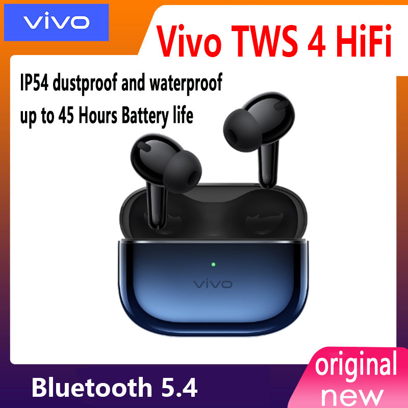 VIVO TWS 4 HiFi TWS 4 55dB Active Noise Cancelling True Wireless Earphone LDAC TWS Earphone