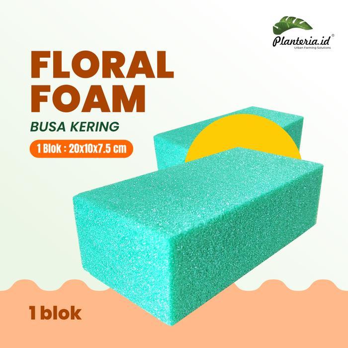 FLORAL FOAM MEDIA CACAH TANAMAN STERIL BY PLANTERIA.ID Bunga Jamur