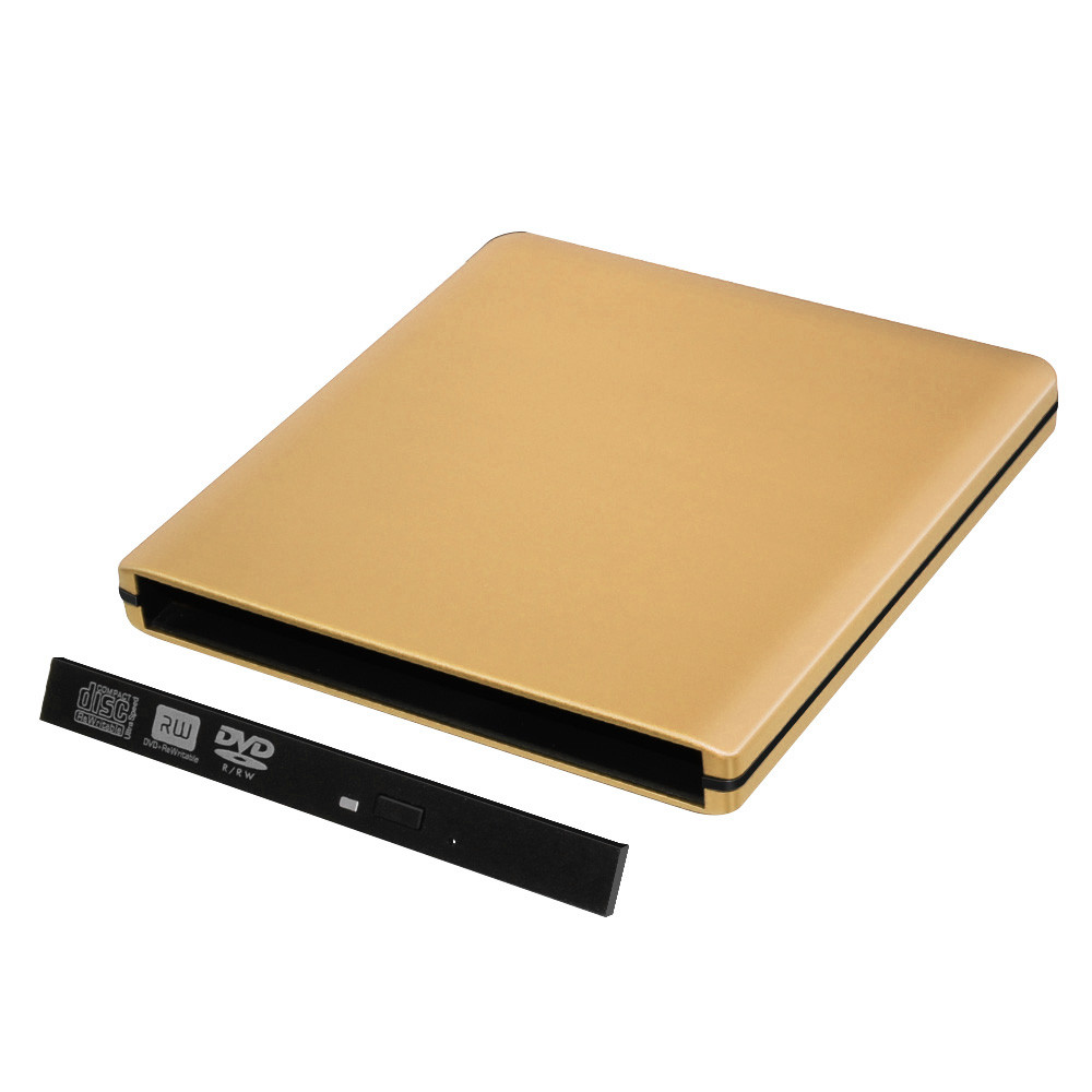 DeepFox Aluminum 12.7mm USB 3.0 External DVD Optical Drives Enclosure SATA II External DVD Case