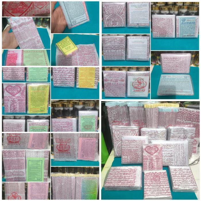 Kaligrafi kain menggunakan Tinta japaron Kain celup luntur