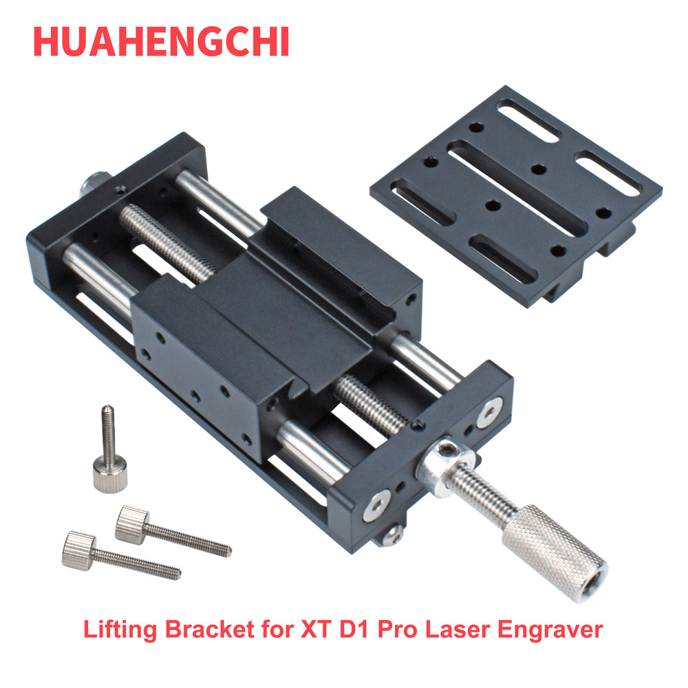 Z Axis Height Adjuster Laser Module Mounting Frame Head Focus Adjuster Lifting Bracket for CNC XT D1