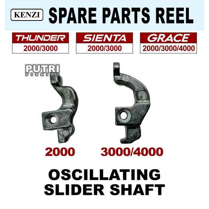 SPAREPART REEL KENZI THUNDER SIENTA GRACE 2000 3000 4000 Komponen Parts Gulungan Pancing - Part Reel