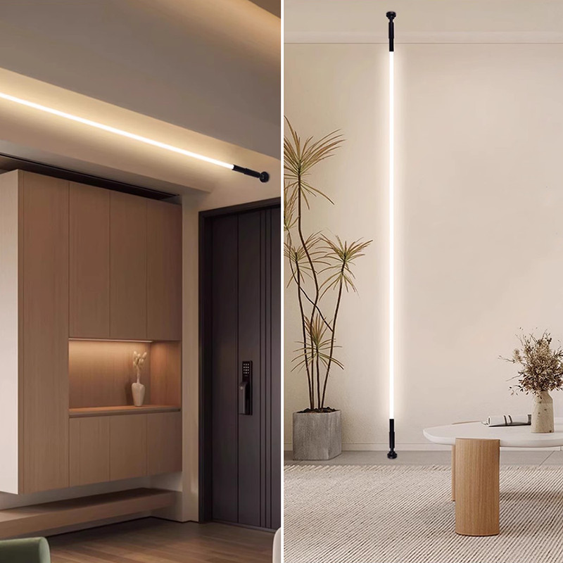 360 Luminous Silicone Wall Lamp Aisle Ceiling Wall Corner Linear Lamp Indoor Room Decoration Floor L