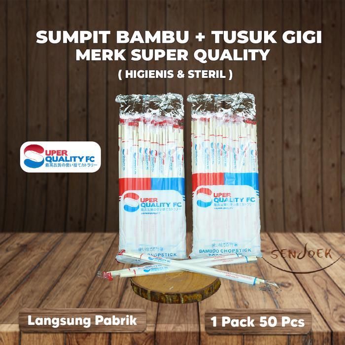 Sumpit Bambu Sekali Pakai / Sumpit Kayu Super Sumpit Mie Bakmi