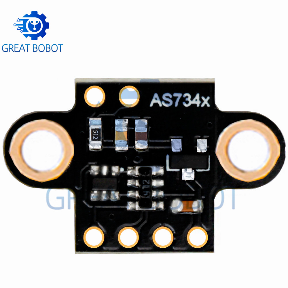 AS7341/AS734x Spectral Sensor Module - High Accuracy Color Detection, Temperature & Lux Measurement
