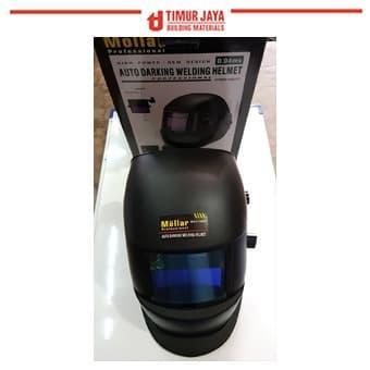 HELM LAS OTOMATIS AUTO DARKENING WELDING HELMET KEDOK LAS MOLLAR ORIGINAL QUALITY