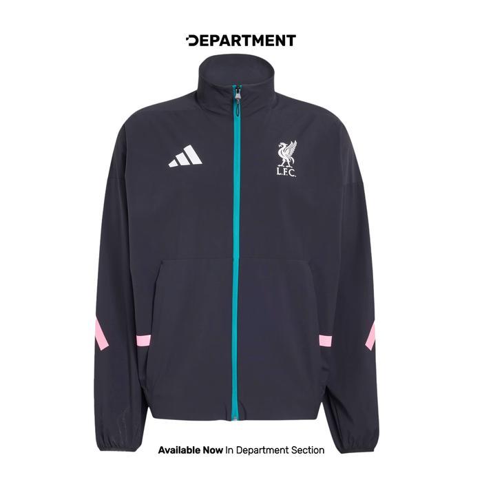 TERLARIS! Jaket Bola Pria ADIDAS LIVERPOOL FC ANTHEM JZ0138 ORIGINAL