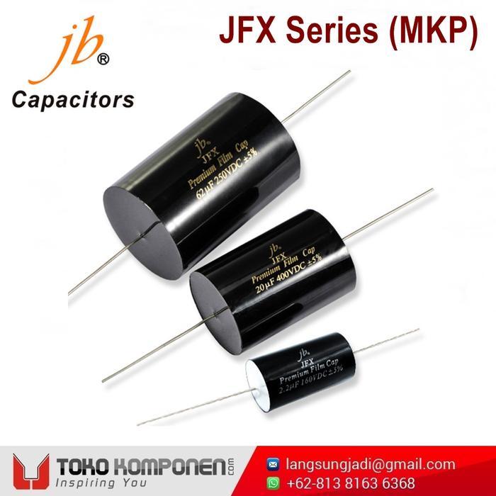 6.8UF 400V JB JFX PREMIUM FILM CAP MKP CAPACITOR KAPASITOR 6,8 UF
