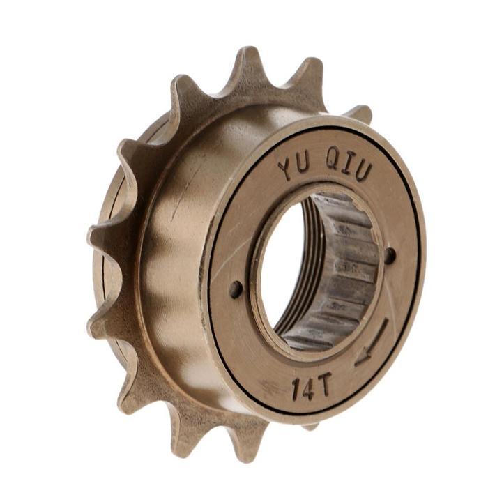 Freewheel 12T 14T freewheel Gir Gear Sprocket Sepeda Single Speed Gear Gir Sepeda Belakang BMX Fixie