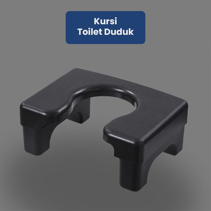 NEWW Dudukan Kursi Toilet Jongkok Portable Bangku Toilet Kursi Jongkok Bahan Plastik Anti Slip