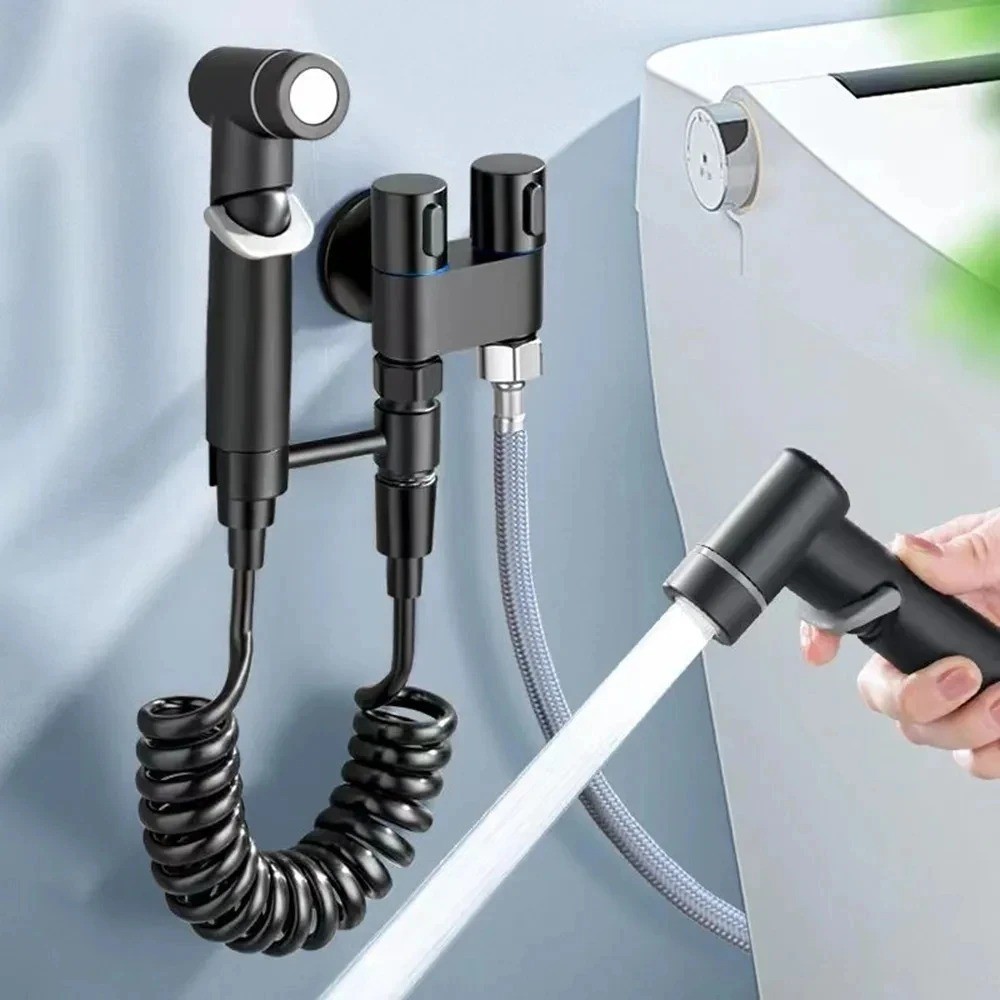 Toilet Cleaning Bidet Toilet Sprayer Set Cold Water Portable Bidet Toilet Accessories Handheld