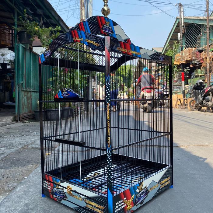 SANGKAR KANDANG KOTAK RADJA DECAL RCI - Sangkar saja, No 1