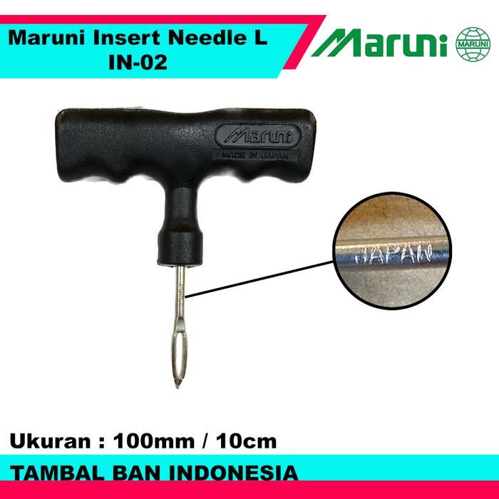 Alat Tambal Ban Tubeless Jarum Karet Tambal Ban Maruni Insert Needle L - Gagang Jarum Tambal Ban